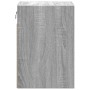 Mueble de TV de pared con luces LED gris Sonoma 41x31x45 cm de , Muebles TV - Ref: Foro24-852281, Precio: 58,66 €, Descuento: %