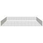 Recinto corral animales 48 paneles hierro galvanizado 54x80 cm de , Jaulas y habitáculos para animales pequeños - Ref: Foro24...