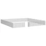 Recinto corral animales 48 paneles hierro galvanizado 54x80 cm de , Jaulas y habitáculos para animales pequeños - Ref: Foro24...
