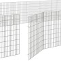Recinto corral animales 48 paneles hierro galvanizado 54x80 cm de , Jaulas y habitáculos para animales pequeños - Ref: Foro24...