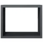 Leñero de acero gris antracita 100x40x80 cm de , Bolsas y soportes de leña - Ref: Foro24-850977, Precio: 135,01 €, Descuento: %