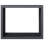 Leñero de acero gris antracita 100x40x80 cm de , Bolsas y soportes de leña - Ref: Foro24-850977, Precio: 137,77 €, Descuento: %