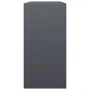 Leñero de acero gris antracita 100x40x80 cm de , Bolsas y soportes de leña - Ref: Foro24-850977, Precio: 135,01 €, Descuento: %