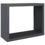 Leñero de acero gris antracita 100x40x80 cm de , Bolsas y soportes de leña - Ref: Foro24-850977, Precio: 135,01 €, Descuento: %
