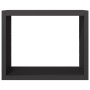 Leñero de acero negro 100x40x80 cm de , Bolsas y soportes de leña - Ref: Foro24-850975, Precio: 129,18 €, Descuento: %