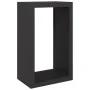 Leñero de acero negro 60x40x100 cm de , Bolsas y soportes de leña - Ref: Foro24-850989, Precio: 119,08 €, Descuento: %