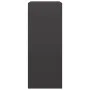 Leñero de acero negro 60x40x100 cm de , Bolsas y soportes de leña - Ref: Foro24-850989, Precio: 119,08 €, Descuento: %