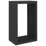 Leñero de acero negro 60x40x100 cm de , Bolsas y soportes de leña - Ref: Foro24-850989, Precio: 119,08 €, Descuento: %