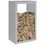 Leñero acero galvanizado 60x40x100 cm de , Bolsas y soportes de leña - Ref: Foro24-850994, Precio: 87,34 €, Descuento: %