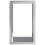 Leñero acero galvanizado 60x40x100 cm de , Bolsas y soportes de leña - Ref: Foro24-850994, Precio: 87,34 €, Descuento: %
