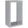 Leñero acero galvanizado 60x40x100 cm de , Bolsas y soportes de leña - Ref: Foro24-850994, Precio: 88,80 €, Descuento: %