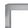 Leñero acero galvanizado 60x40x100 cm de , Bolsas y soportes de leña - Ref: Foro24-850994, Precio: 87,34 €, Descuento: %