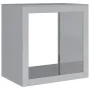 Leñero acero galvanizado 60x40x60 cm de , Bolsas y soportes de leña - Ref: Foro24-851008, Precio: 76,94 €, Descuento: %