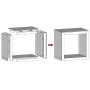 Leñero acero galvanizado 60x40x60 cm de , Bolsas y soportes de leña - Ref: Foro24-851008, Precio: 78,21 €, Descuento: %