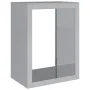 Leñero acero galvanizado 60x40x80 cm de , Bolsas y soportes de leña - Ref: Foro24-851001, Precio: 86,64 €, Descuento: %