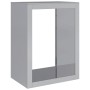 Leñero acero galvanizado 60x40x80 cm de , Bolsas y soportes de leña - Ref: Foro24-851001, Precio: 88,00 €, Descuento: %
