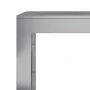 Leñero acero galvanizado 60x40x80 cm de , Bolsas y soportes de leña - Ref: Foro24-851001, Precio: 86,64 €, Descuento: %