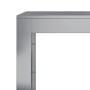 Leñero acero galvanizado 60x40x80 cm de , Bolsas y soportes de leña - Ref: Foro24-851001, Precio: 88,00 €, Descuento: %