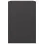 Leñero de acero negro 60x40x60 cm de , Bolsas y soportes de leña - Ref: Foro24-851003, Precio: 105,28 €, Descuento: %