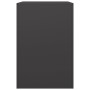 Leñero de acero negro 60x40x60 cm de , Bolsas y soportes de leña - Ref: Foro24-851003, Precio: 107,39 €, Descuento: %