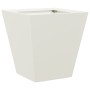Jardineras 2 unidades acero blanco 30x30x30 cm de , Maceteros y jardineras - Ref: Foro24-851041, Precio: 43,08 €, Descuento: %