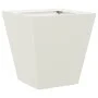 Jardineras 2 unidades acero blanco 30x30x30 cm de , Maceteros y jardineras - Ref: Foro24-851041, Precio: 48,80 €, Descuento: %