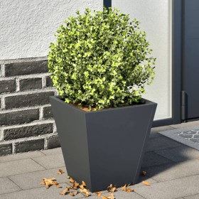 Jardineras 2 unidades acero gris antracita 30x30x30 cm de , Maceteros y jardineras - Ref: Foro24-851043, Precio: 43,41 €, Des...