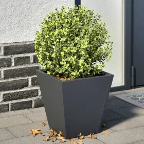 Jardineras 2 unidades acero gris antracita 30x30x30 cm de , Maceteros y jardineras - Ref: Foro24-851043, Precio: 48,80 €, Des...