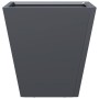 Jardineras 2 unidades acero gris antracita 30x30x30 cm de , Maceteros y jardineras - Ref: Foro24-851043, Precio: 43,41 €, Des...
