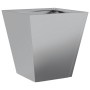Jardinera hexagonal de acero galvanizado 30x30x30 cm de , Maceteros y jardineras - Ref: Foro24-851048, Precio: 26,00 €, Descu...
