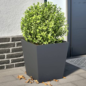 Jardineras 2 unidades acero gris antracita 40x40x40 cm de , Maceteros y jardineras - Ref: Foro24-851057, Precio: 60,92 €, Des...