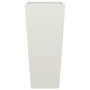 Jardineras 2 uds acero blanco 35x35x75 cm de , Maceteros y jardineras - Ref: Foro24-851083, Precio: 107,04 €, Descuento: %