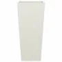 Jardineras 2 uds acero blanco 35x35x75 cm de , Maceteros y jardineras - Ref: Foro24-851083, Precio: 105,22 €, Descuento: %