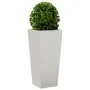 Jardinera de acero inoxidable 35x35x75 cm de , Maceteros y jardineras - Ref: Foro24-851088, Precio: 93,17 €, Descuento: %