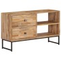 Mueble para TV de madera de teca reciclada 90x30x55 cm en Muebles TV | Comprar online en Foru.es