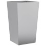Jardinera de acero inoxidable 45x45x75 cm de , Maceteros y jardineras - Ref: Foro24-851104, Precio: 59,65 €, Descuento: %