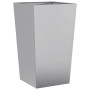 Jardinera de acero inoxidable 45x45x75 cm de , Maceteros y jardineras - Ref: Foro24-851104, Precio: 59,65 €, Descuento: %