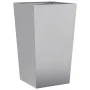 Jardinera de acero inoxidable 45x45x75 cm de , Maceteros y jardineras - Ref: Foro24-851104, Precio: 68,87 €, Descuento: %