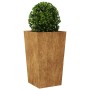 Jardinera de acero oxidado 45x45x75 cm de , Maceteros y jardineras - Ref: Foro24-851106, Precio: 77,10 €, Descuento: %