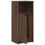 Aparador con LED madera ingeniería marrón roble 42,5x34x100 cm de , Aparadores - Ref: Foro24-852158, Precio: 59,54 €, Descuen...