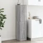 Armario botiquín madera ingeniería gris Sonoma 30x41x144,5 cm de , Taquillas y armarios de almacenamiento - Ref: Foro24-85517...