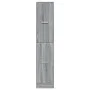 Armario botiquín madera ingeniería gris Sonoma 30x41x144,5 cm de , Taquillas y armarios de almacenamiento - Ref: Foro24-85517...