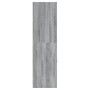 Armario botiquín madera ingeniería gris Sonoma 30x41x144,5 cm de , Taquillas y armarios de almacenamiento - Ref: Foro24-85517...