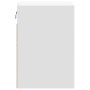 Mesita de noche de pared con luces LED blanco de , Mesitas de noche - Ref: Foro24-3307961, Precio: 54,55 €, Descuento: %