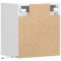 Mesita de noche de pared con luces LED blanco by , Nightstands - Ref: Foro24-3307961, Price: 53,71 €, Discount: %