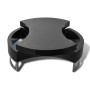 Mesa de centro moderna y ajustable negra con brillo de vidaXL, Mesas de centro - Ref: Foro24-240425, Precio: 342,42 €, Descue...