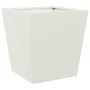 Jardineras 2 unidades acero blanco 40x40x40 cm de , Maceteros y jardineras - Ref: Foro24-851055, Precio: 66,72 €, Descuento: %