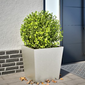 Jardinera de acero inoxidable 50x50x50 cm de , Maceteros y jardineras - Ref: Foro24-851074, Precio: 70,70 €, Descuento: %