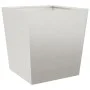 Jardinera de acero inoxidable 50x50x50 cm de , Maceteros y jardineras - Ref: Foro24-851074, Precio: 80,78 €, Descuento: %