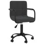 Sillas de comedor giratorias 2 uds terciopelo negro de , Sillas de comedor - Ref: Foro24-334718, Precio: 146,16 €, Descuento: %